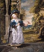Jacob Jordaens Portrait of the Painter's Daughter Anna Catharina oil painting